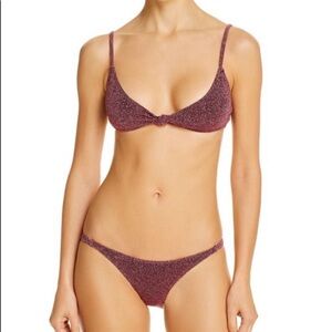 Caroline Constas shimmer bikini